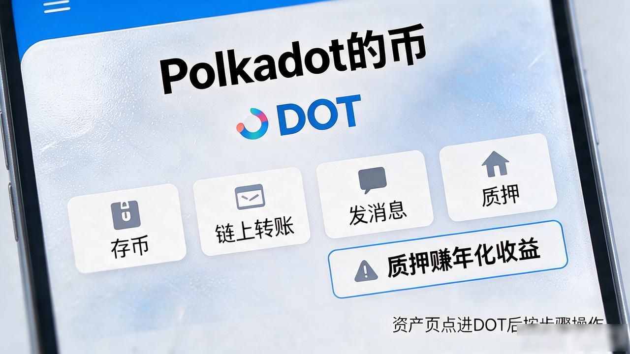 IMToken钱包DOT是什么_imtoken里的dot是什么_Polkadot原生代币作用
